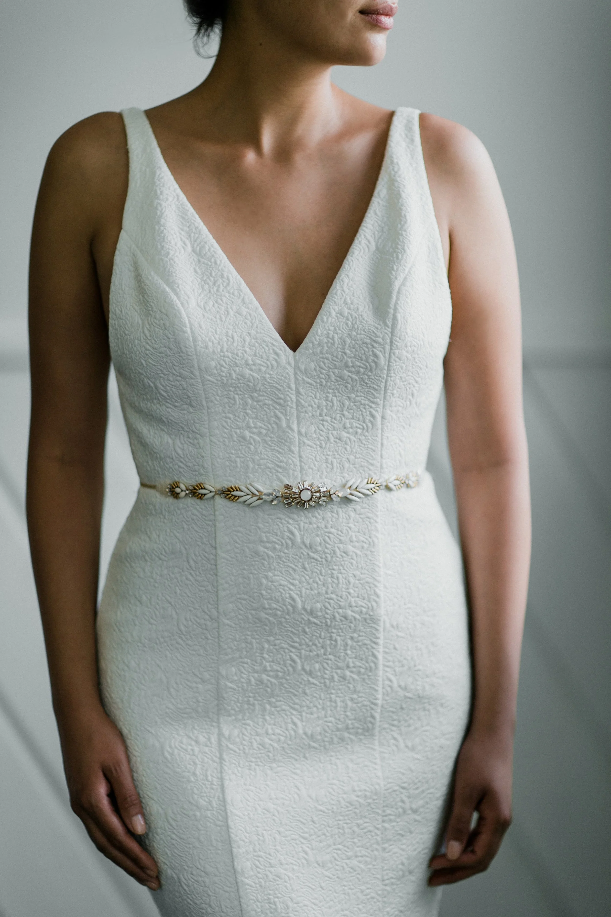 Art deco wedding sales belt